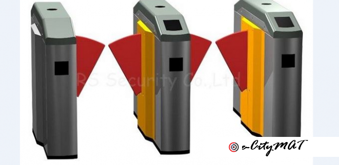 Flap Barrier Gate Crowd Control Flap Turnstile BY HIPHEN SOLUTIONS