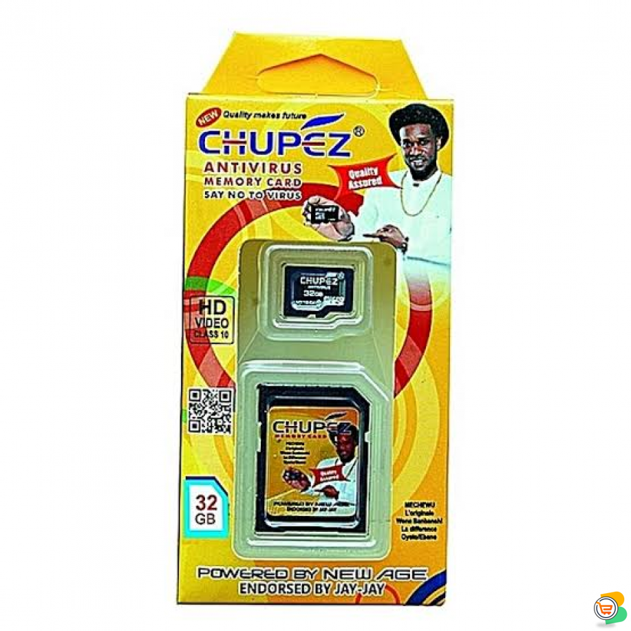 32gb Original Antivirus Chupez Memory Card