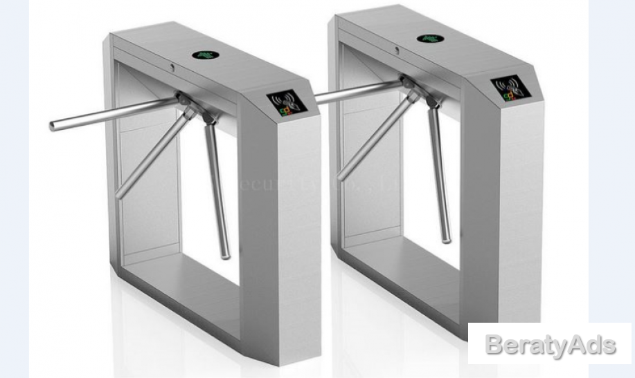 RFID Card Reading Automatic Turnstiles With Three Arms Control BY HIPHEN SOLUTIONS