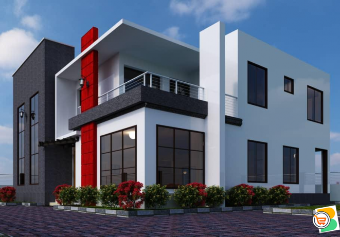 500sqm Land For Sale -  4 Bedroom Detached Duplex plus bq at Katampe