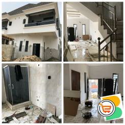 FOR SALE - 4 Bedroom Semi-Detached Duplex with Bq at Orchid Road, Lekki